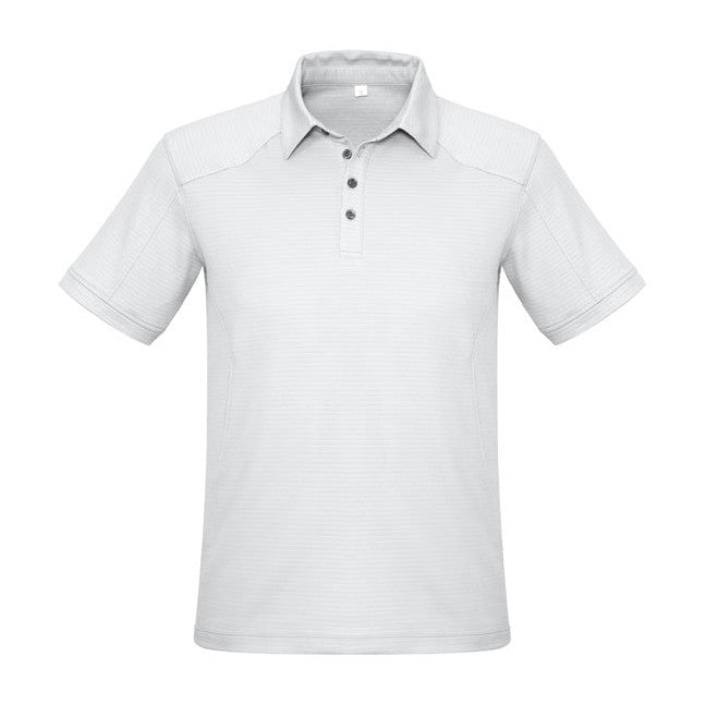 Biz Mens Profile Polo P706MS in White