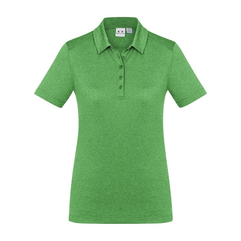 Biz Aero Womens Short Sleeve Polo P815LS in Lime