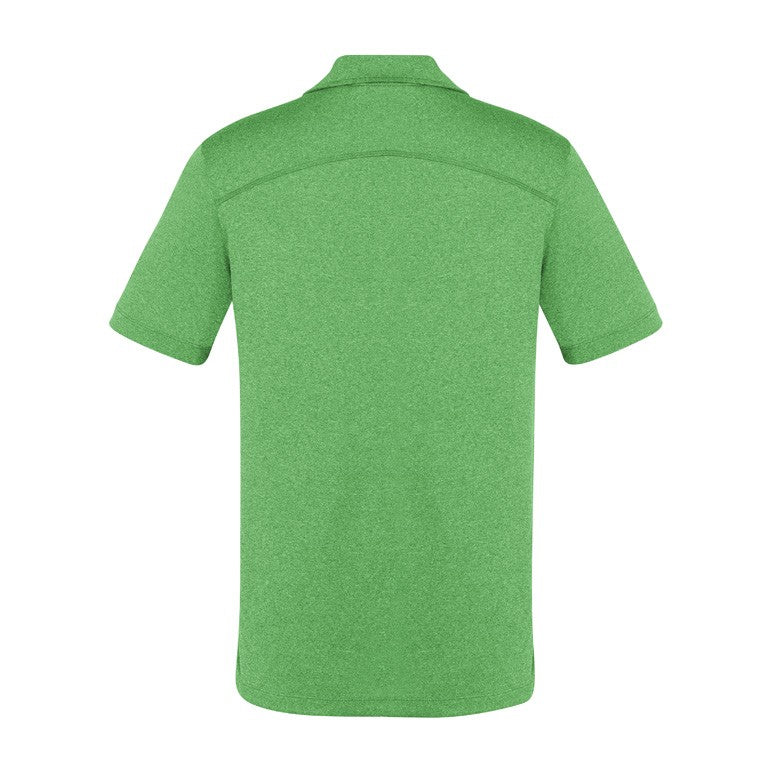 Biz Aero Mens Short Sleeve Polo P815MS in Lime, view 2