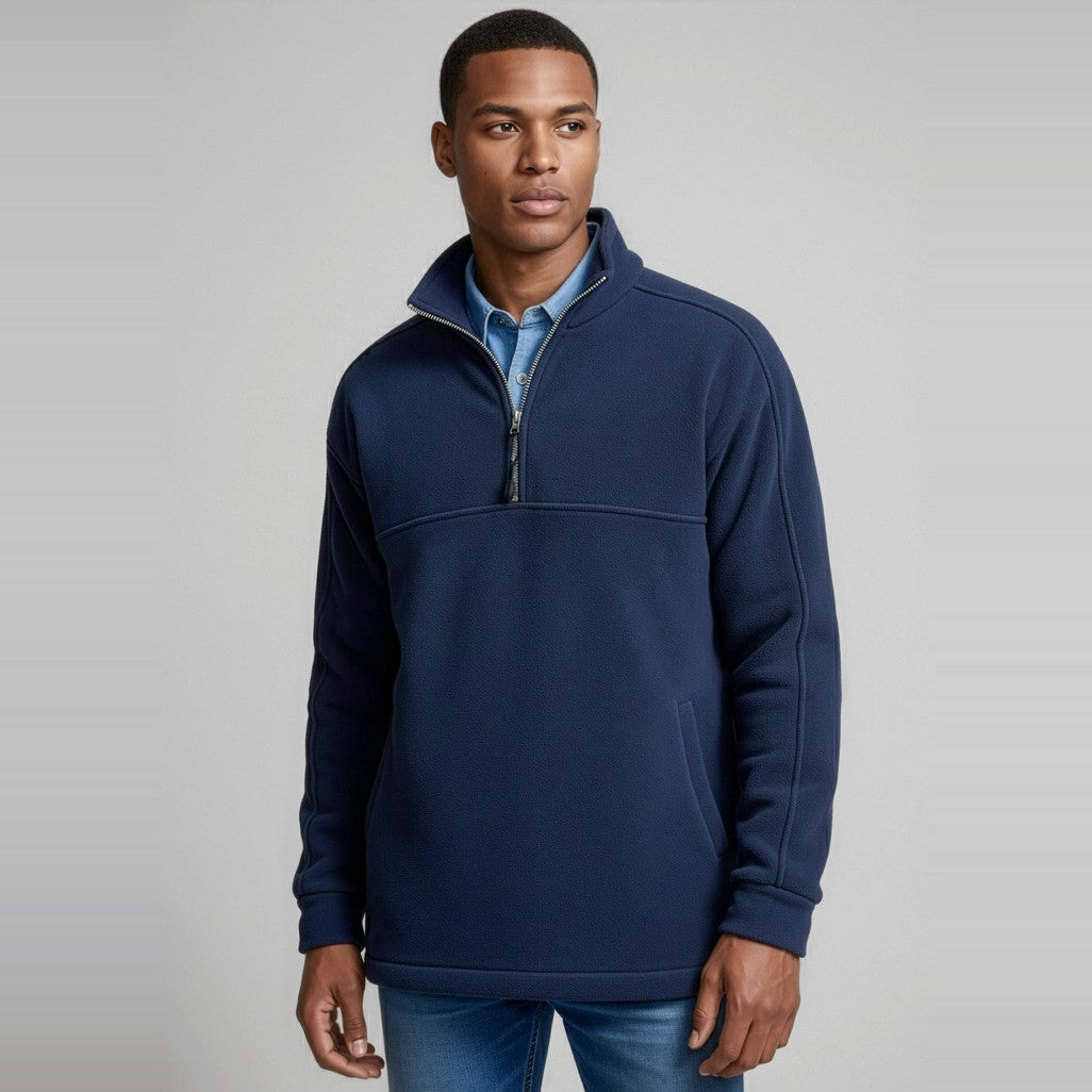 Biz Heavy Weight Mens Fleece PF380, worn by model