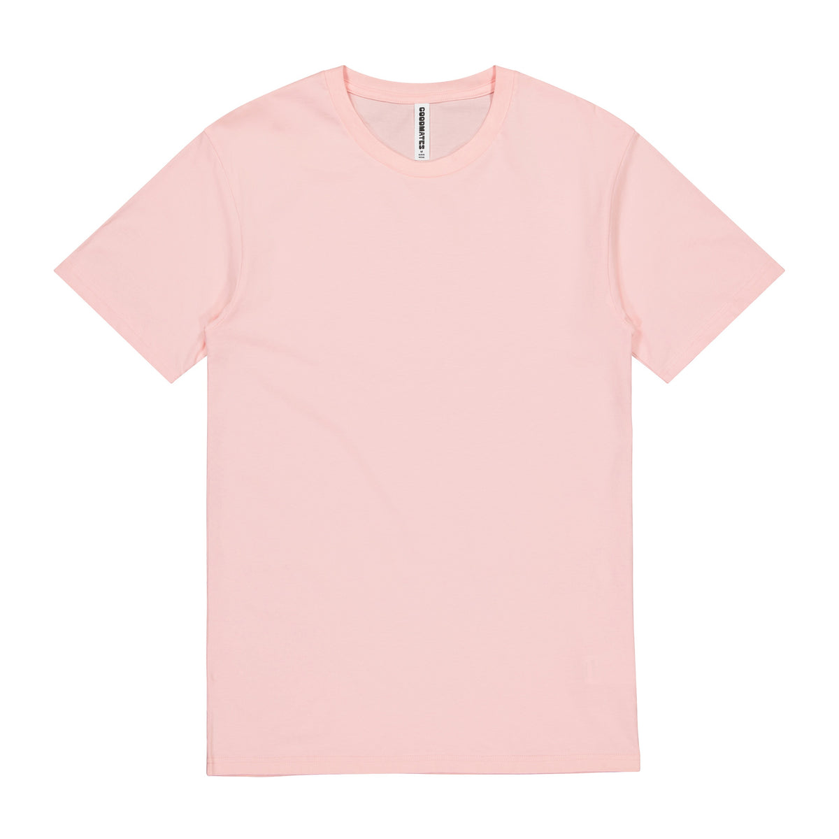 GOODMATES Mens Basis Short Sleeve Tee X1001M in Pink