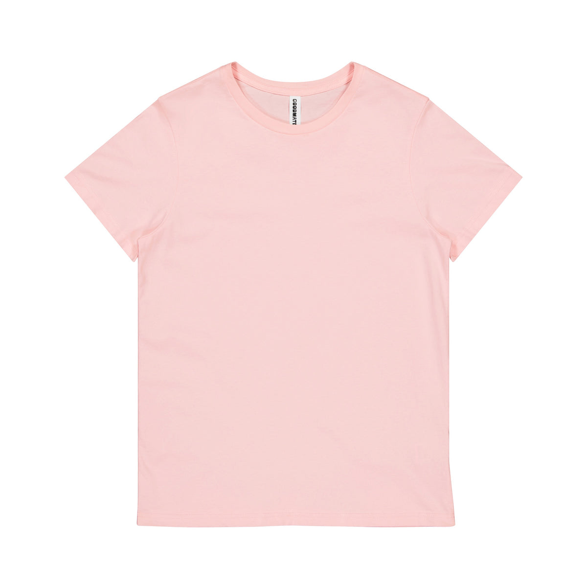 GOODMATES Womens Basis Short Sleeve Tee X1001W in Pink