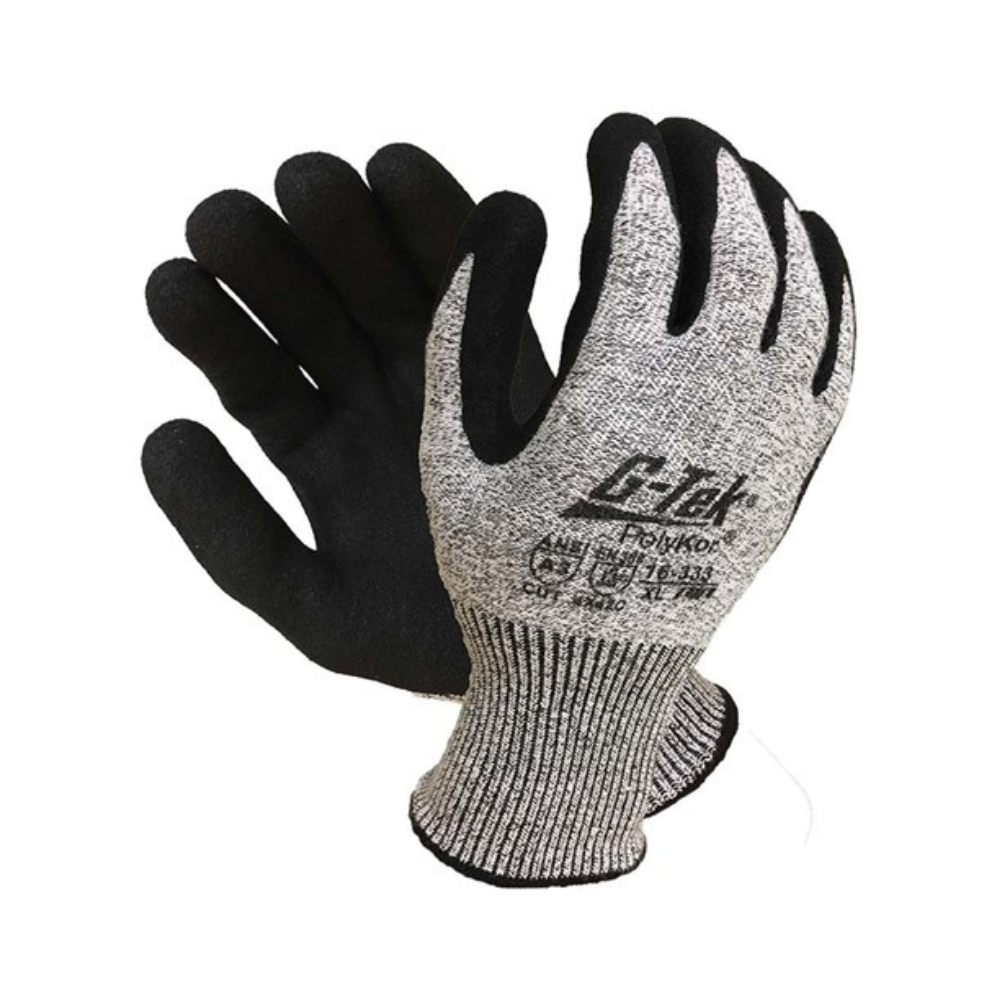 PRO Choice G-TEK Polykor Cut C 13 Gauge HPPE/Glass Fibre Gloves (12 pairs per pack)
