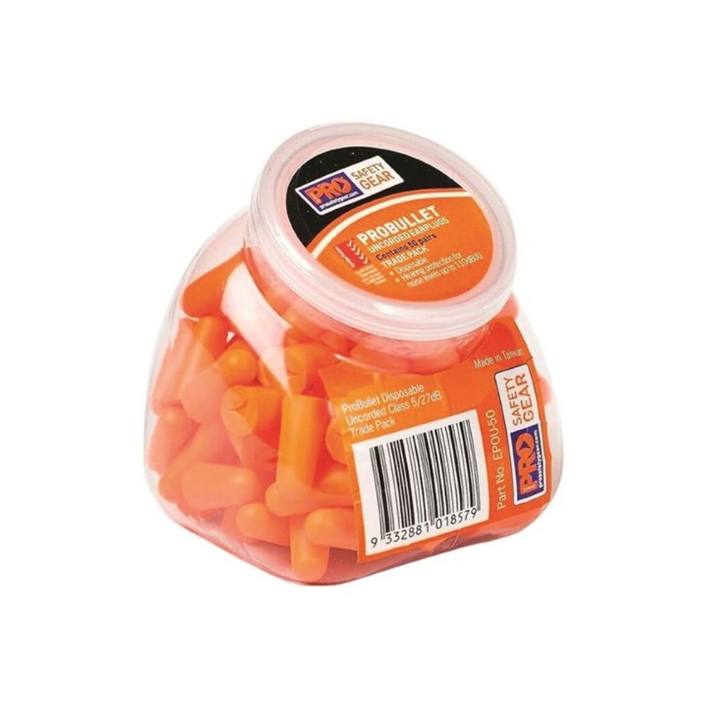 PRO Choice Probullet Uncorded Earplugs (50 Pack)