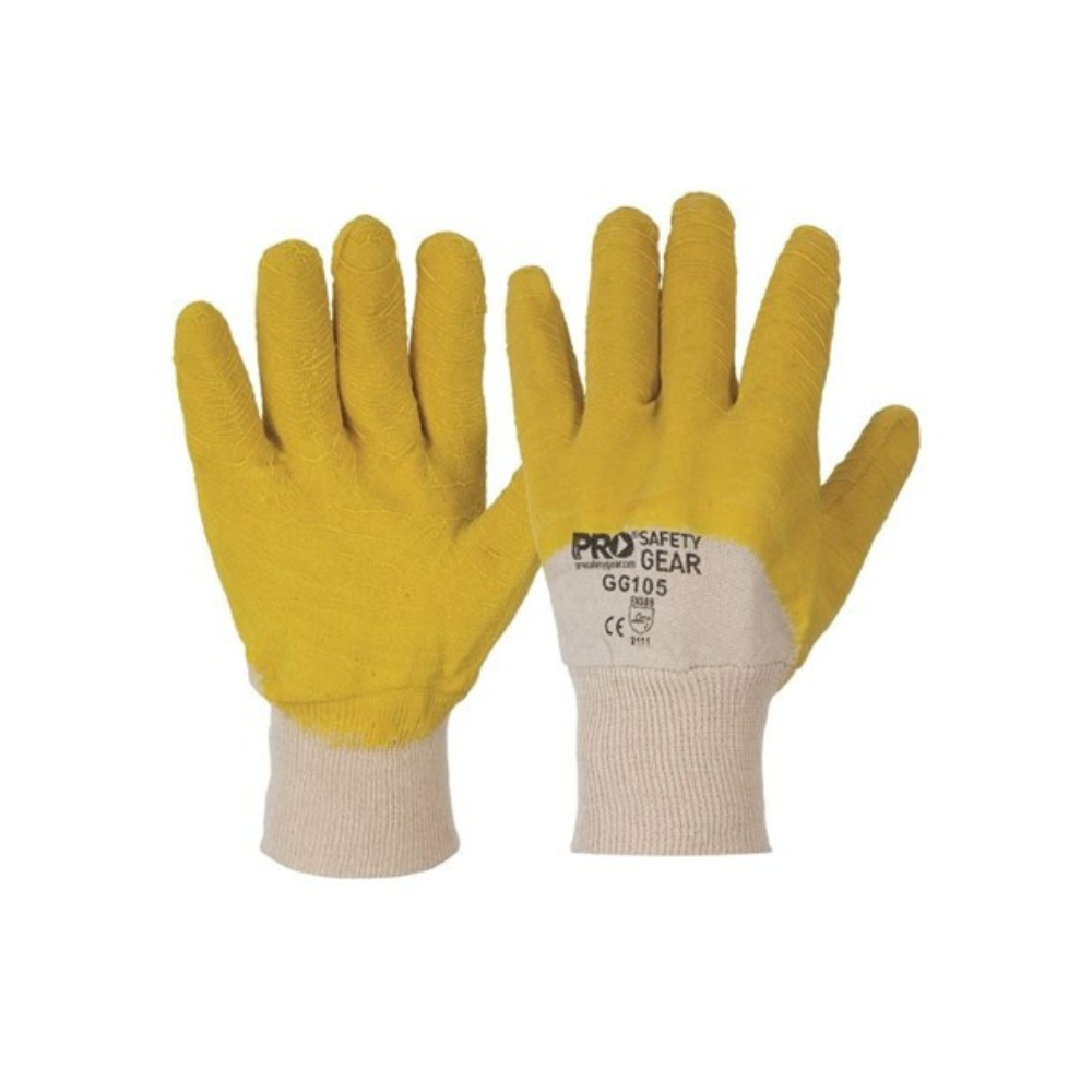 PRO Choice Latex Glass Gripper Gloves (12 pairs per pack)