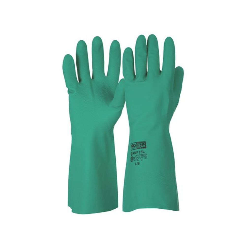 PRO Choice Nitrile Chemical Gloves 33cm Length (12 pairs per pack)