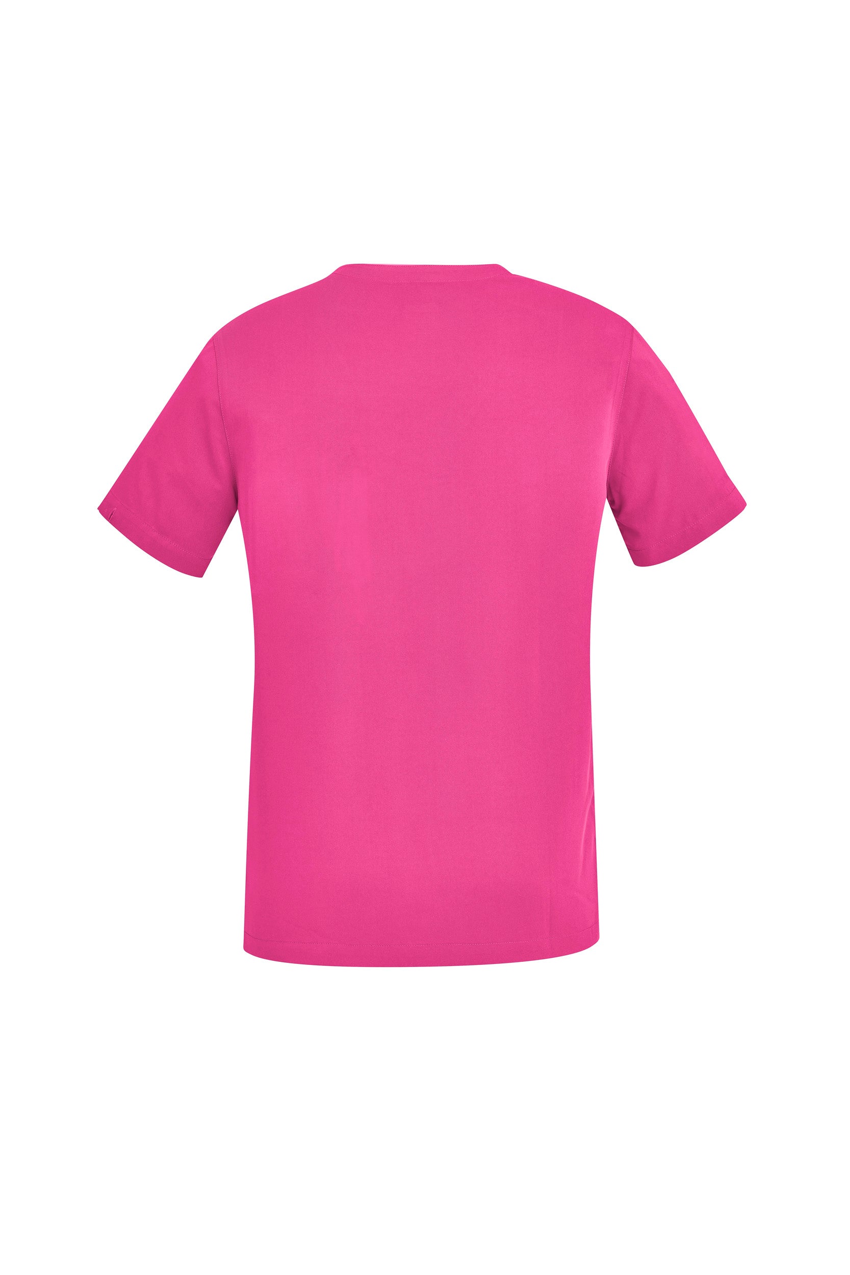 BIZ Unisex Pink V-Neck Scrub Top CST250US