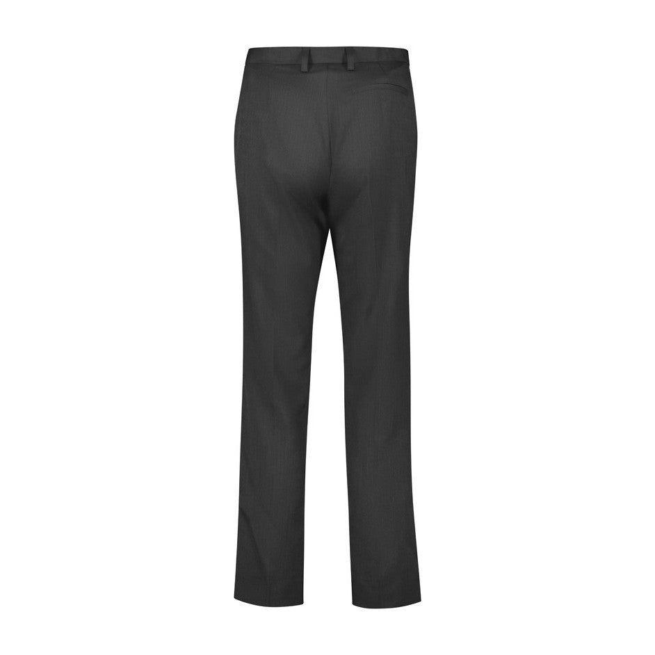 Biz Corporates Cool Stretch Womens Tapered Leg Adjustable Waist Pant RGP315L in Charcoal, view 2