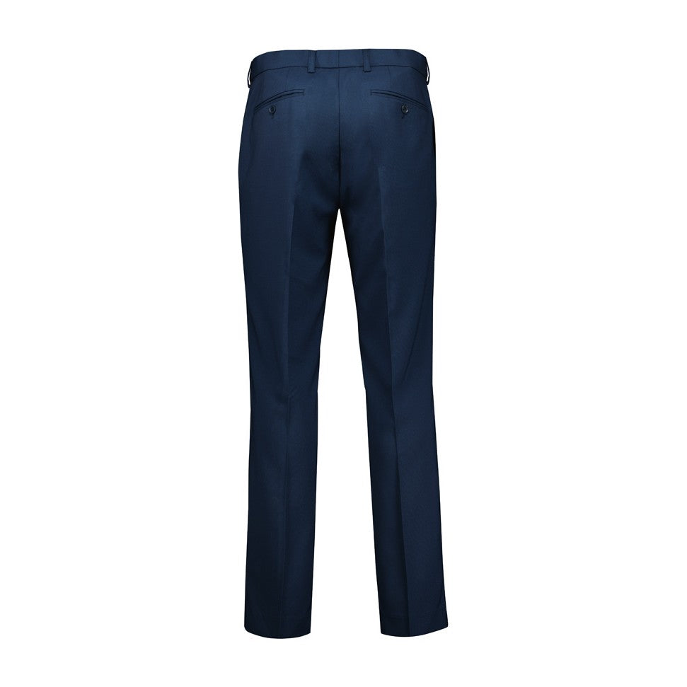 Biz Corporates Renew Mens Adjustable Waist Straight Leg Pant RGP408M in Navy Dusk, view 2