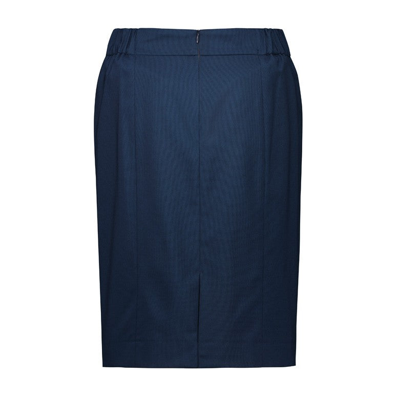 Biz Corporates Renew Womens Functional Pencil Skirt RGS403L in Navy Dusk, view 2