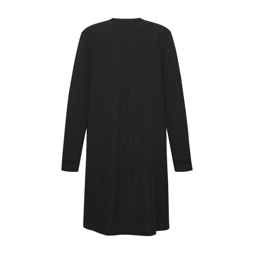 Biz Corporates Chelsea Womens Longline Cardigan RLC970L in Black, view 2