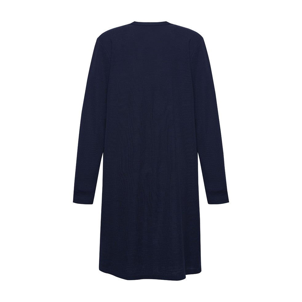 Biz Corporates Chelsea Womens Longline Cardigan RLC970L in Navy, view 2