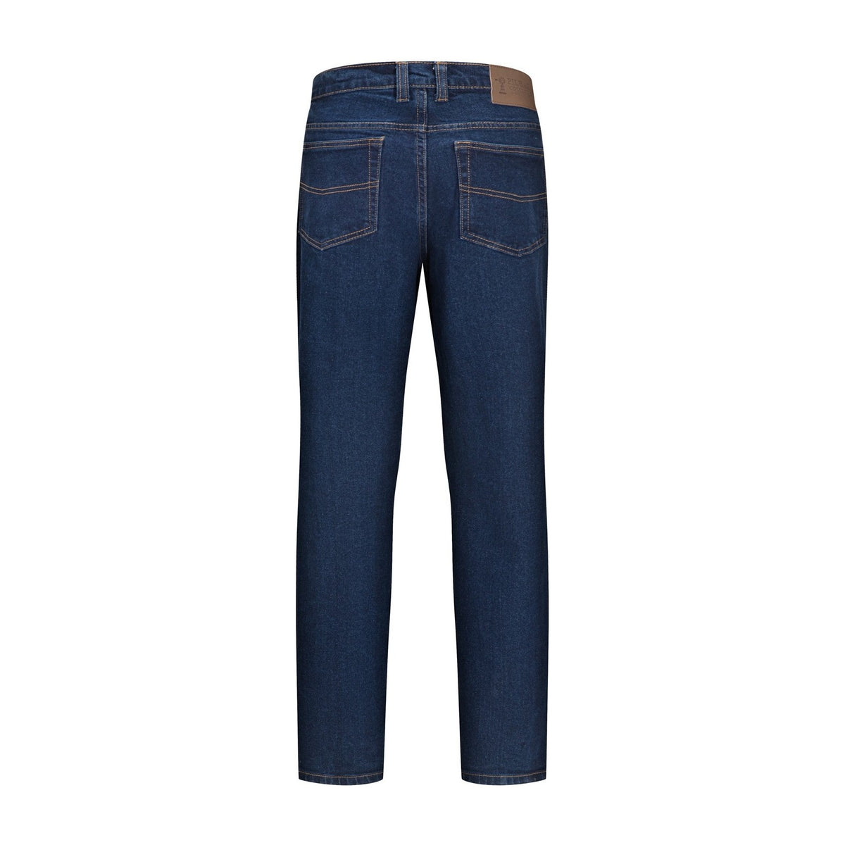 Pilbara Mens Cotton Denim Jean RM106DJ in Blue, back view