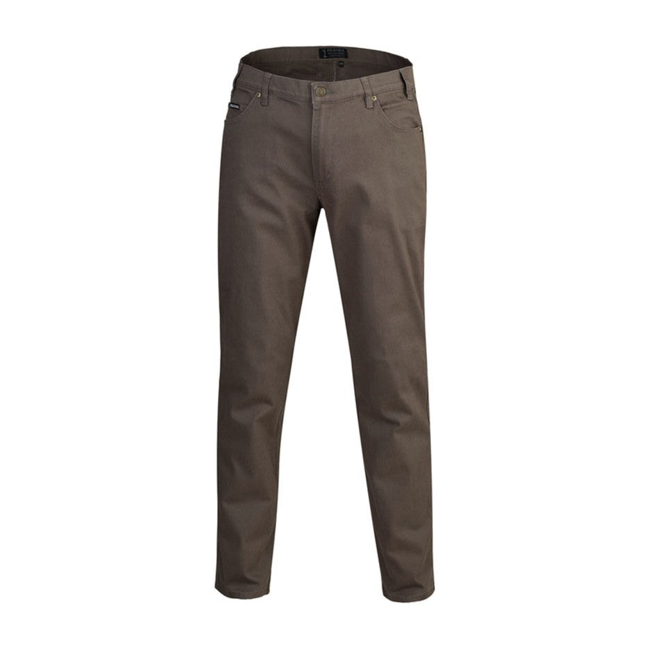 Pilbara Mens Cotton Stretch Jean RMPC014 in Vintage Grey