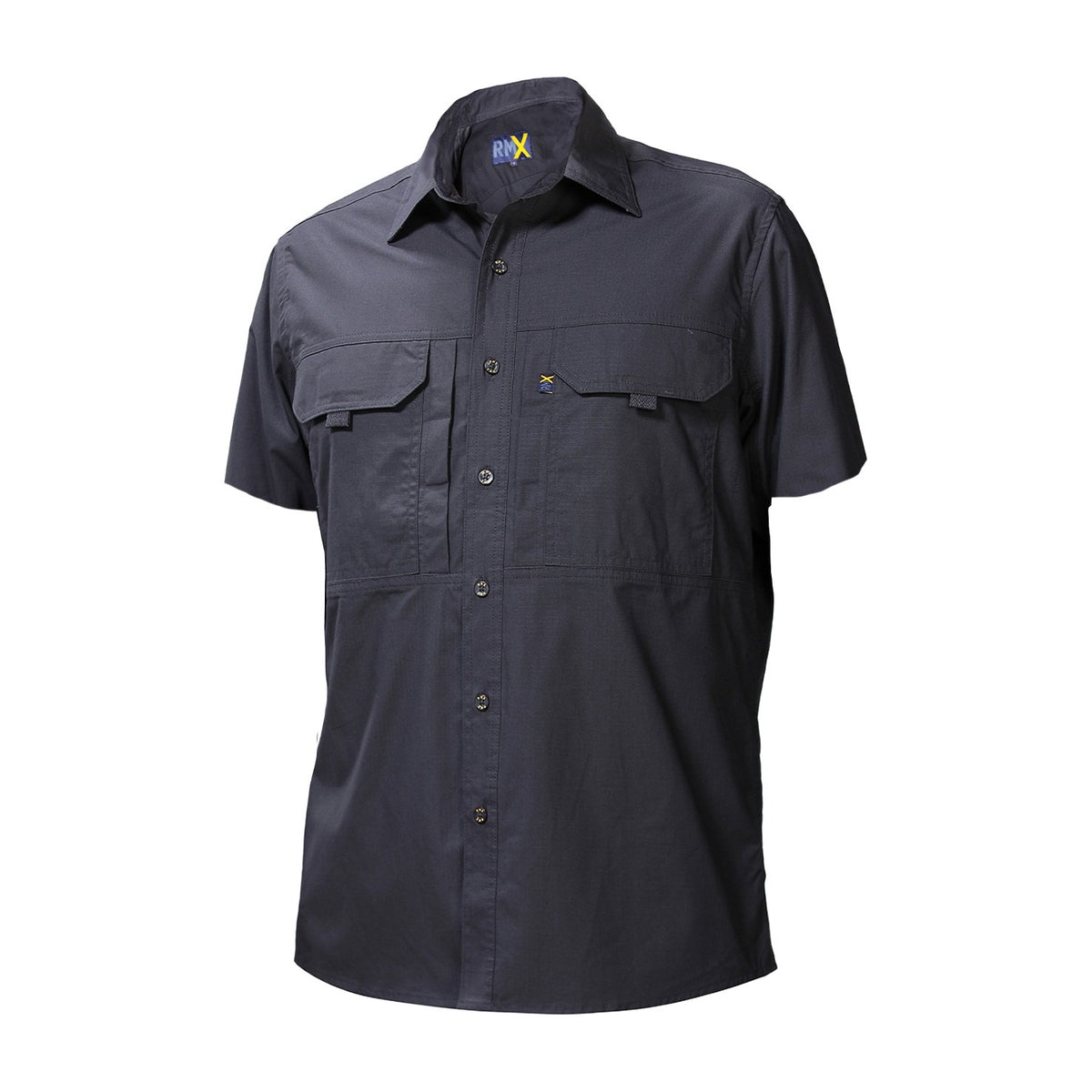 RMX Flexible Fit Utility S/S Shirts RMX002S in Charcoal