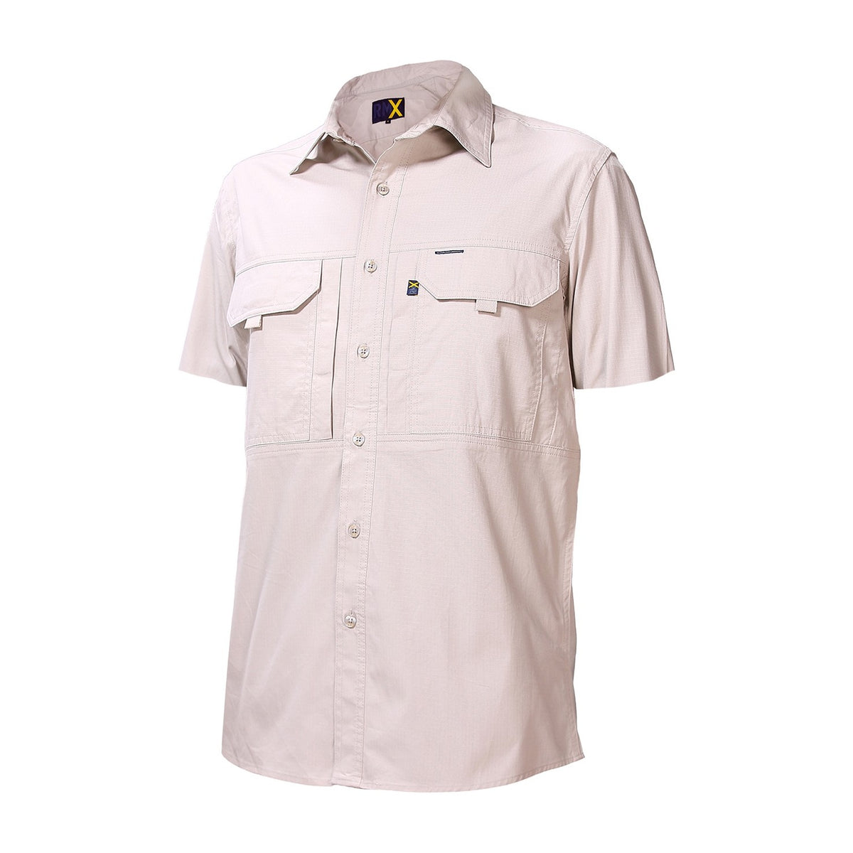 RMX Flexible Fit Utility S/S Shirts RMX002S in Clay