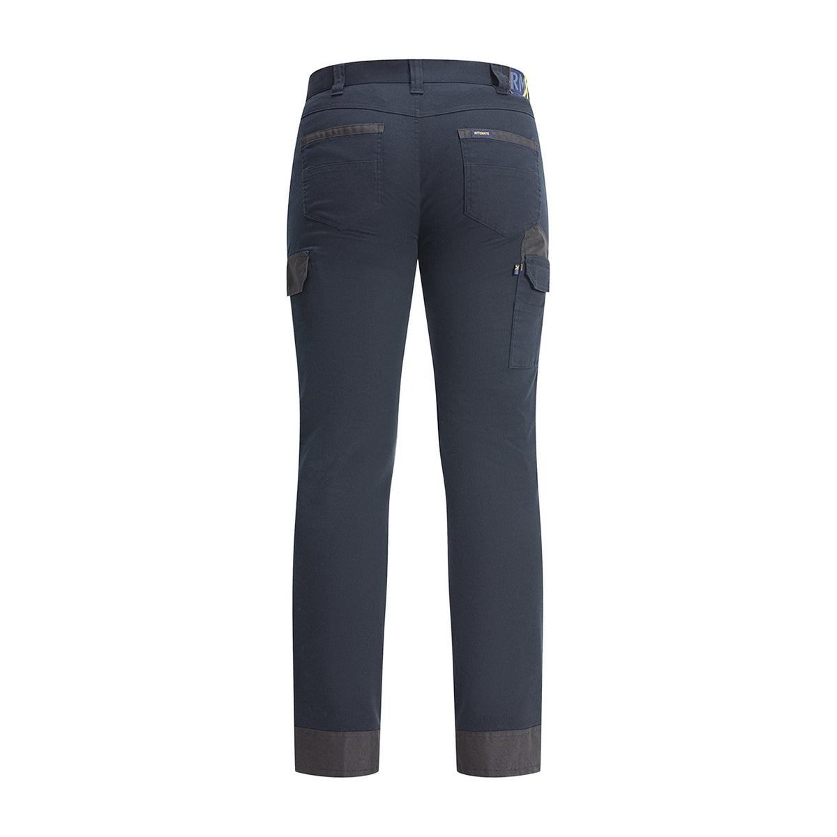 RMX Flexible Fit Light Weight Tactical Pants RMX011 in Dark Navy, back view
