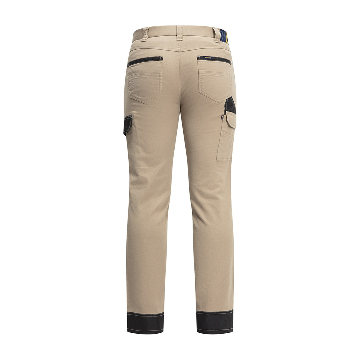 RMX Flexible Fit Light Weight Tactical Pants RMX011 in Tan, back view