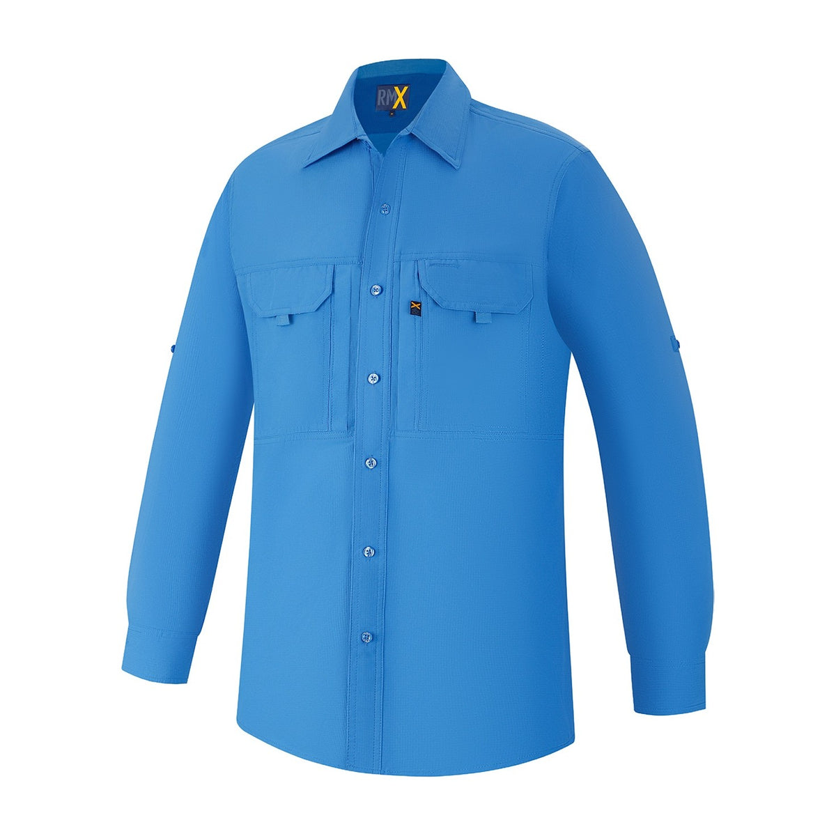 RMX Light Weight Ripstop Shirt RMX019 in Light Blue