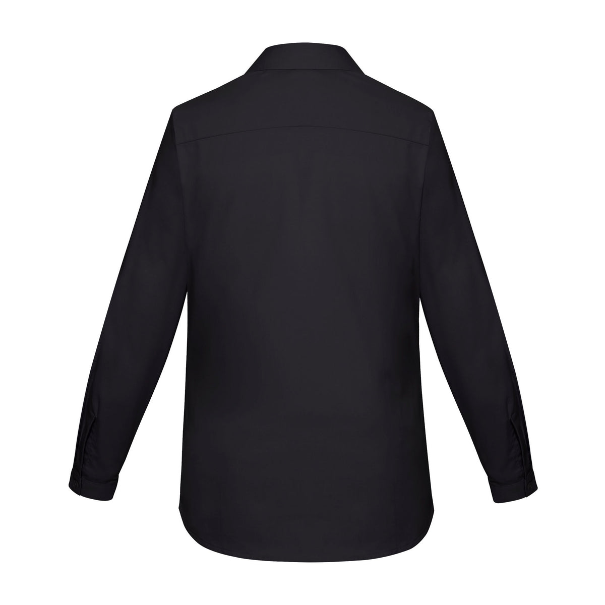 Biz Corporates Charlie Womens Long Sleeve Shirt RS968LL in Black, view 2