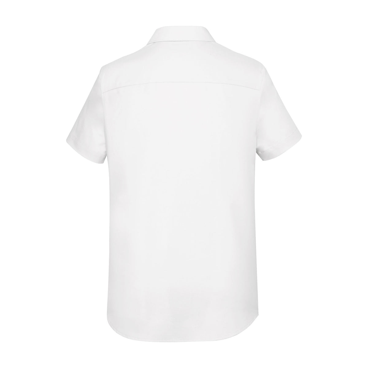 Biz Corporates Charlie Womens Short Sleeve Shirt RS968LS in White, view 2