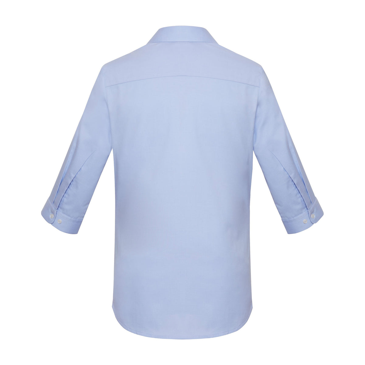 Biz Corporates Charlie Womens 3/4 Sleeve Shirt RS968LT in Blue Chambray, view 2