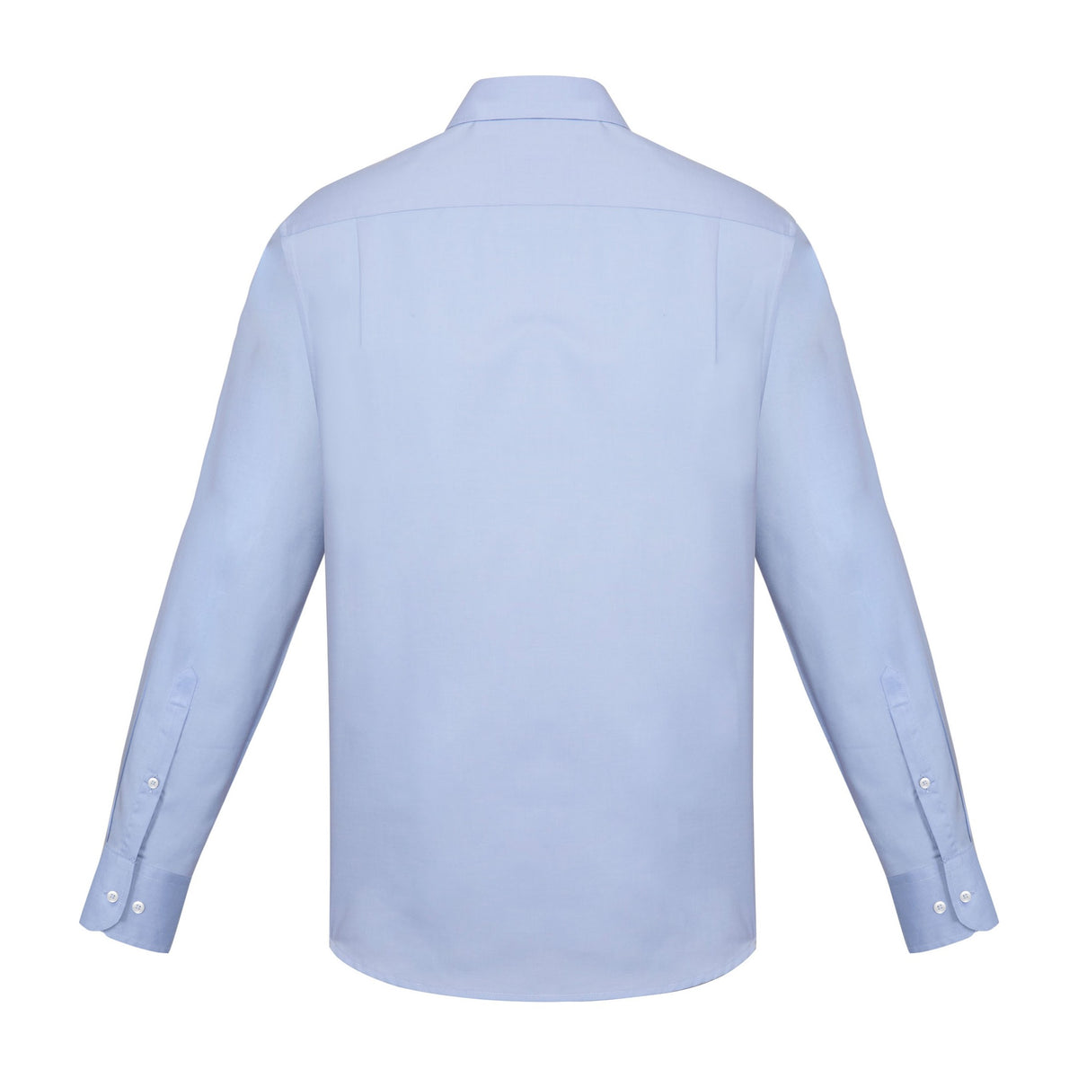 Biz Corporates Charlie Mens Classic Fit Long Sleeve Shirt RS968ML in Blue Chambray, view 2