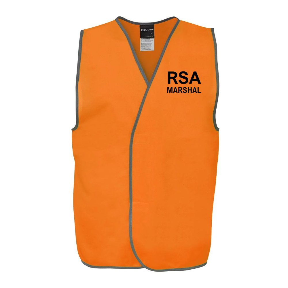 RSA Marshal Hi Vis Safety Vest