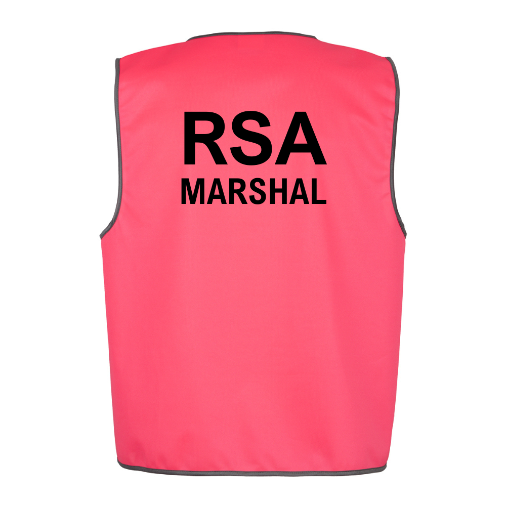 RSA Marshal Hi Vis Safety Vest