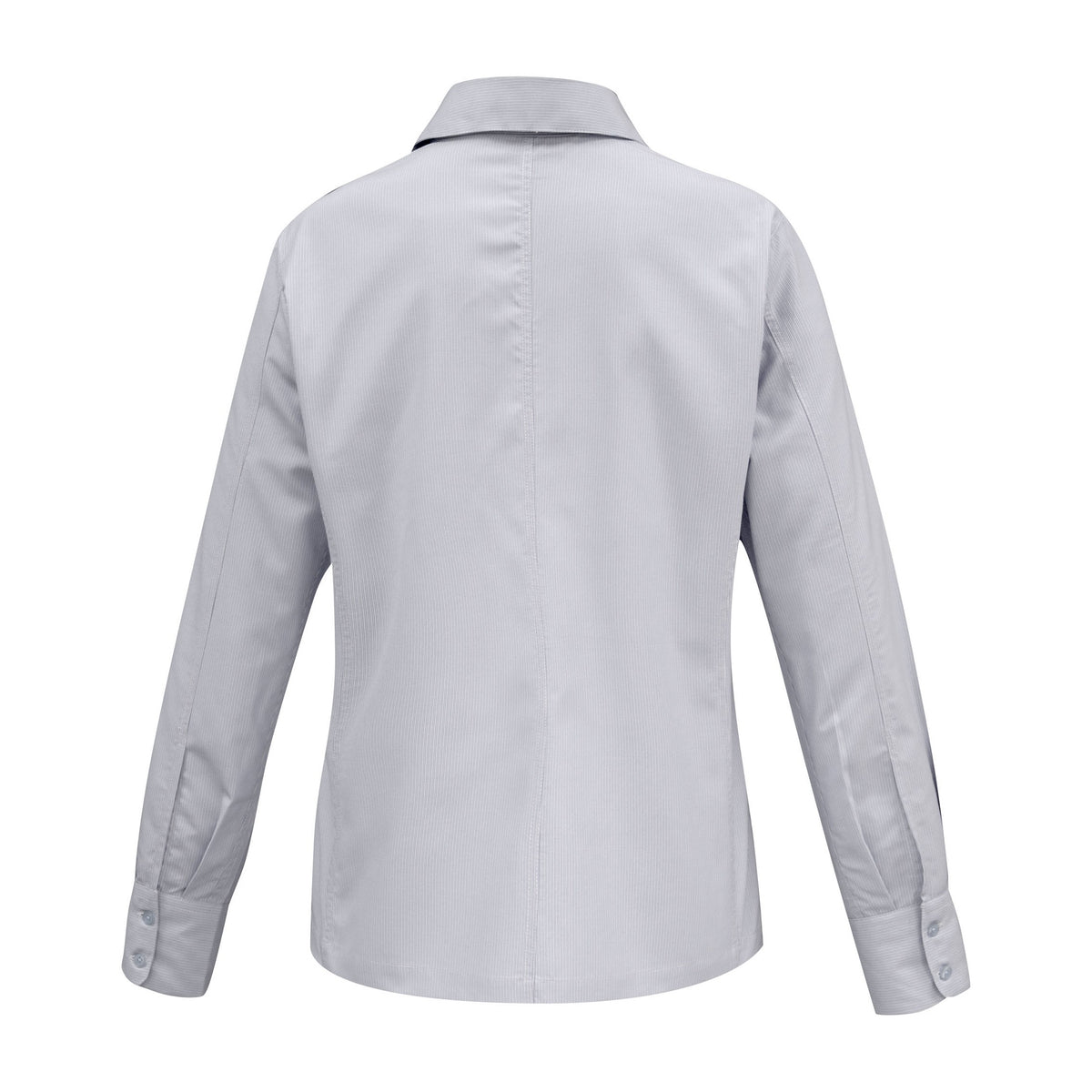 Biz Ambassador Womens Long Sleeve Shirt S29520 in Silver Grey, view 2