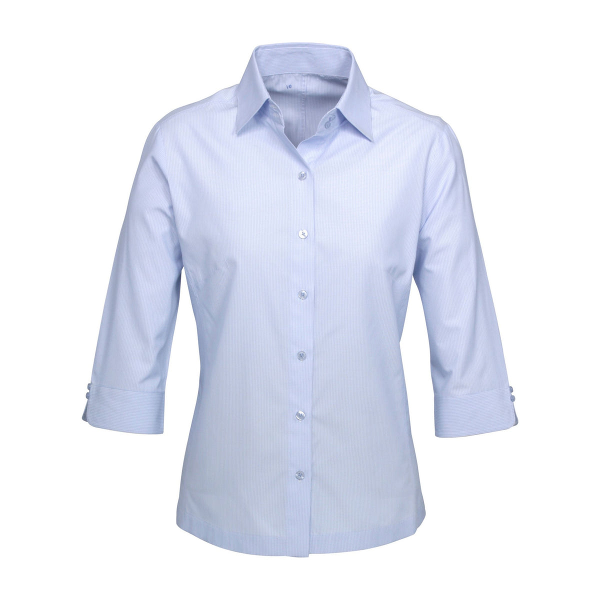 Biz Ambassador Womens 3/4 Sleeve Shirt S29521 in Blue
