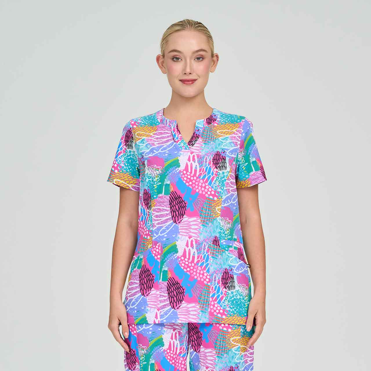 Scrubness Gliding Bunjil Scrub Top SN0041