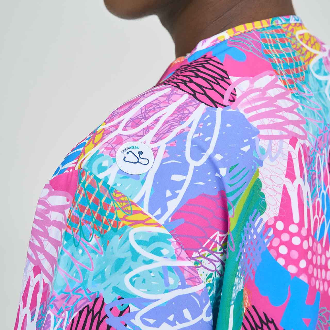 Scrubness Gliding Bunjil Inclusive Scrub Top SN0043