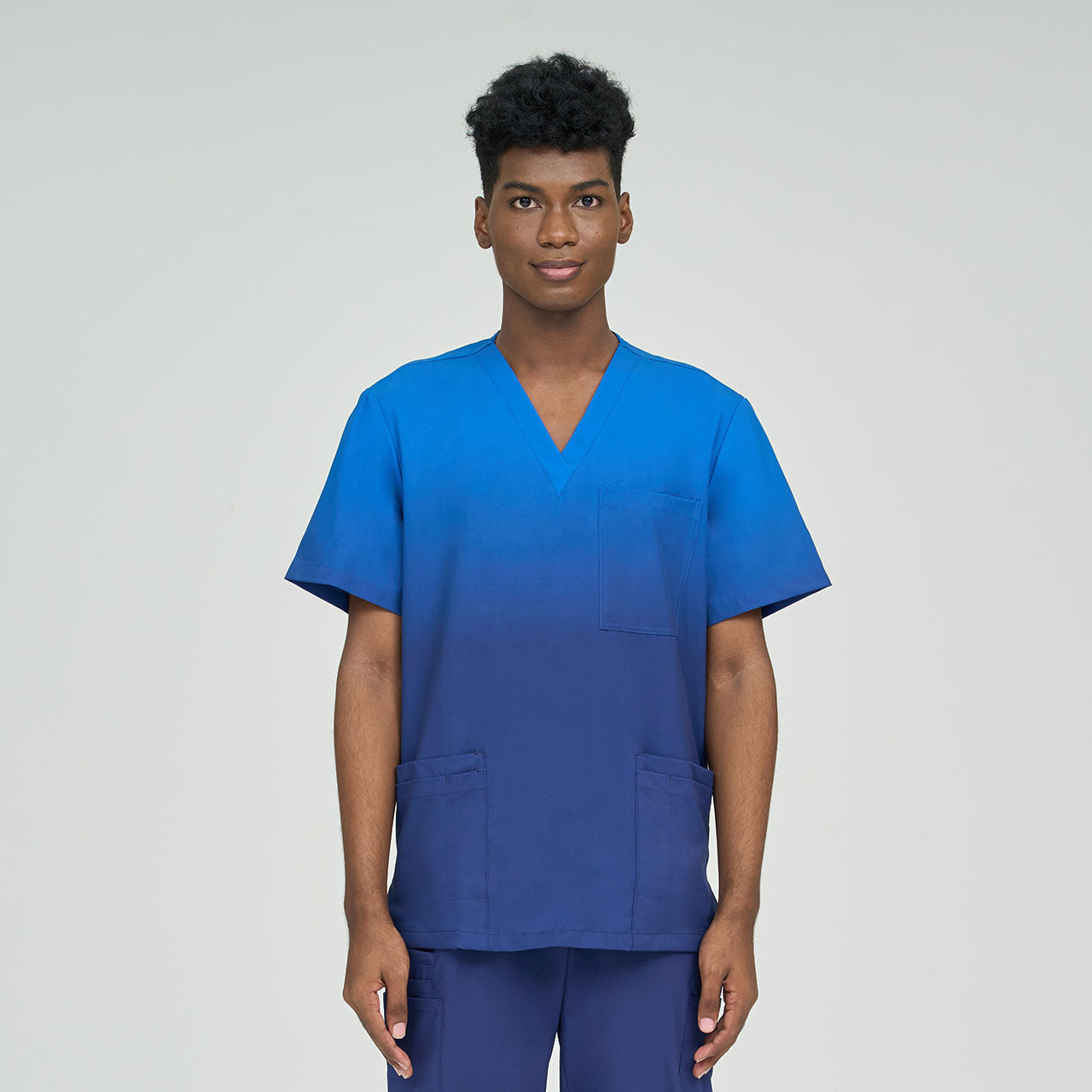 Scrubness Twilight Ombre Inclusive Scrub Top SN0049