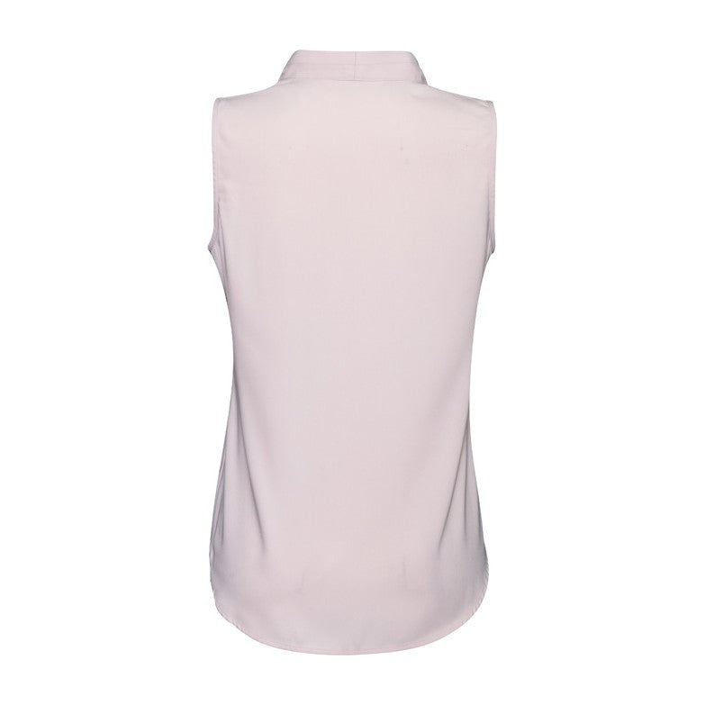 Biz Madison Womens Sleeveless Top S627LN in Blush Pink