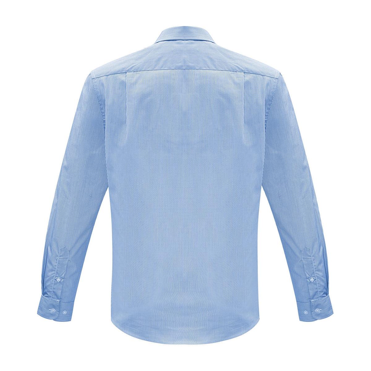 Biz Euro Mens Long Sleeve Shirt S812ML in Blue, view 2