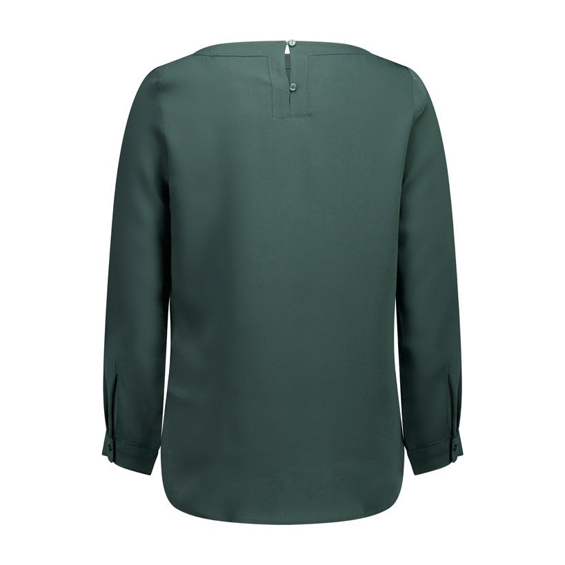 Biz Madison Womens Boatneck Top S828LL in Seafoam, view 2