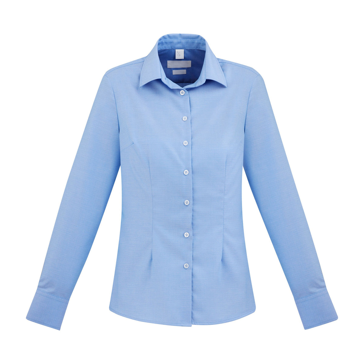 Biz Regent Womens Long Sleeve Shirt S912LL in Blue