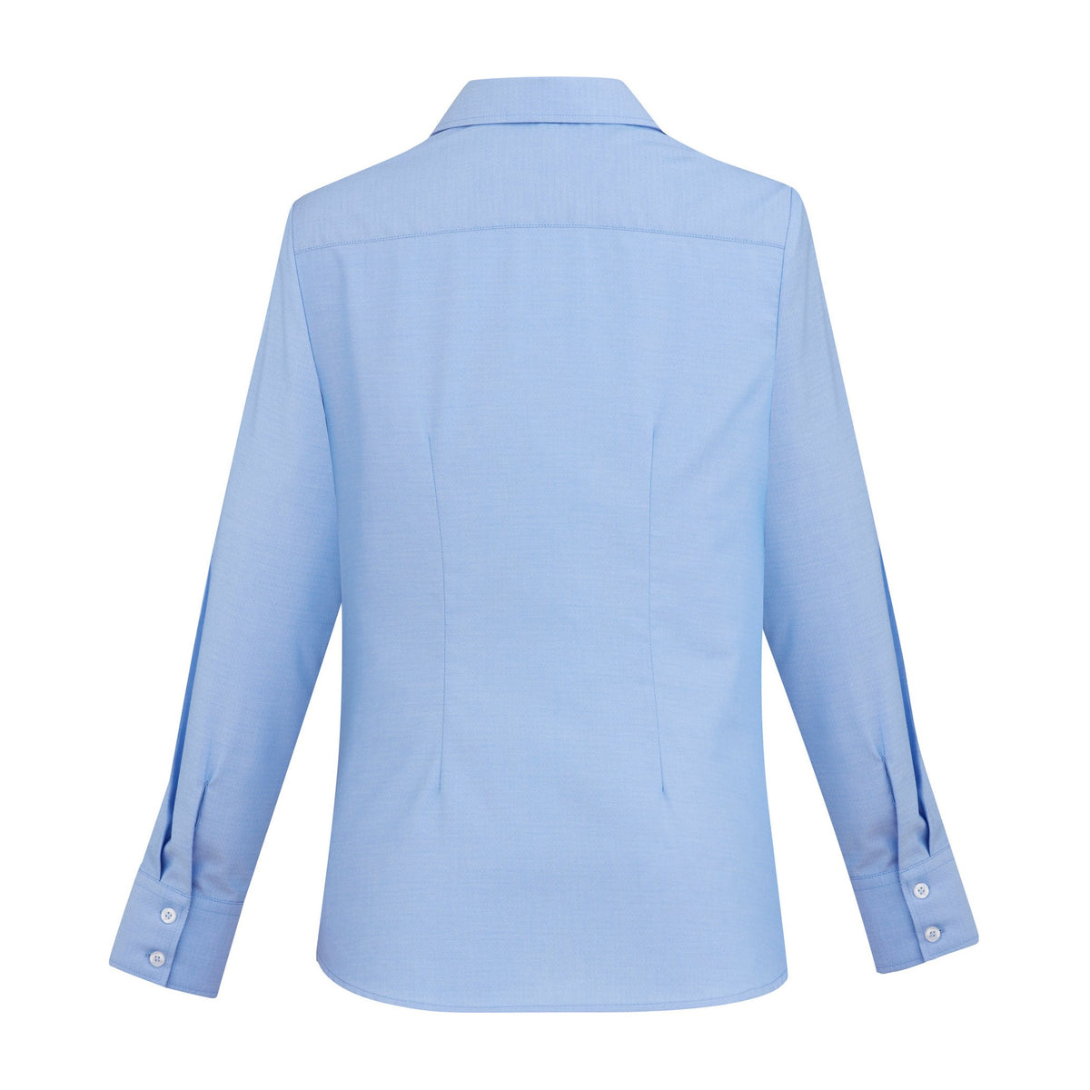 Biz Regent Womens Long Sleeve Shirt S912LL in Blue, view 2