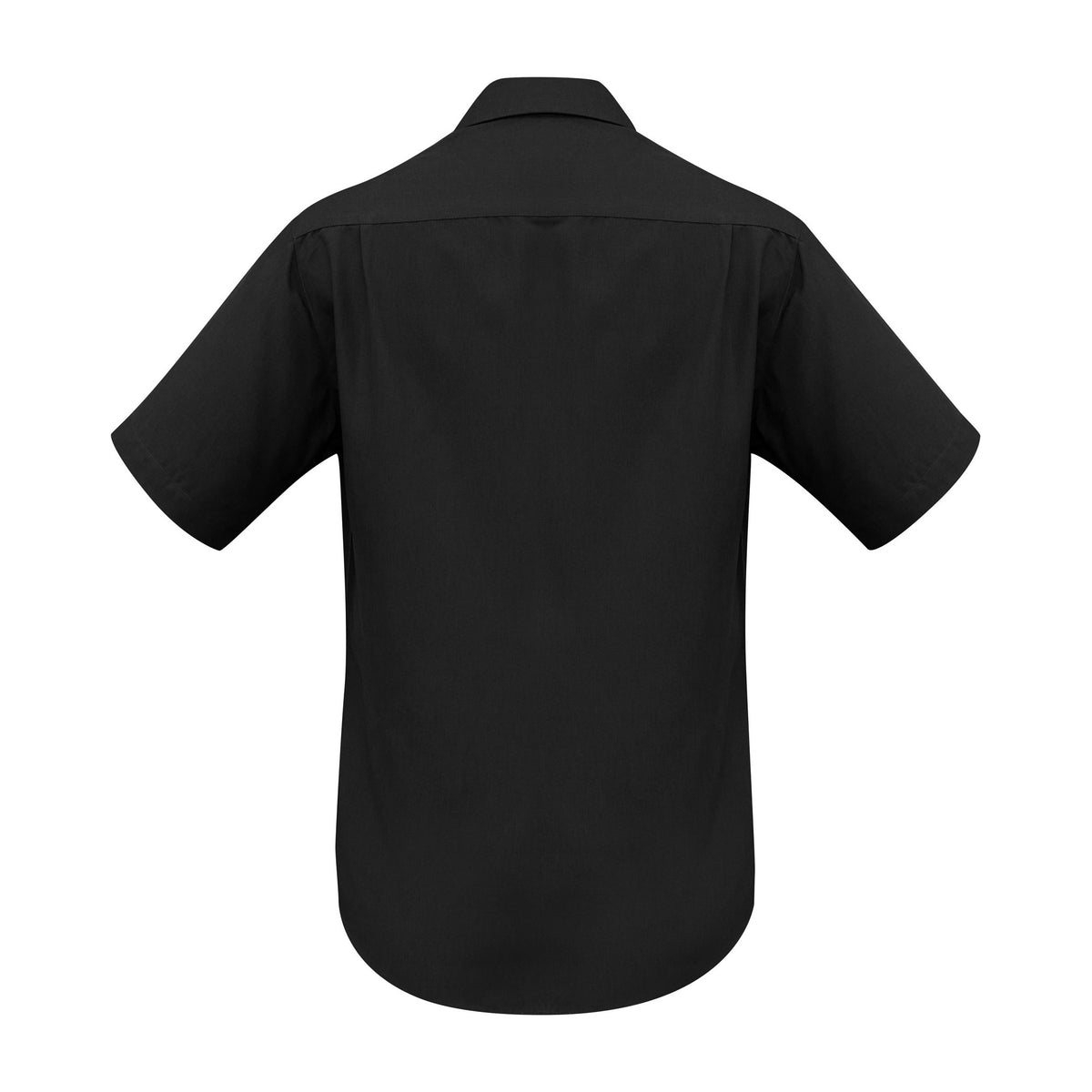 Biz Oasis Mens Short Sleeve Shirt SH3603 in Black, view 2