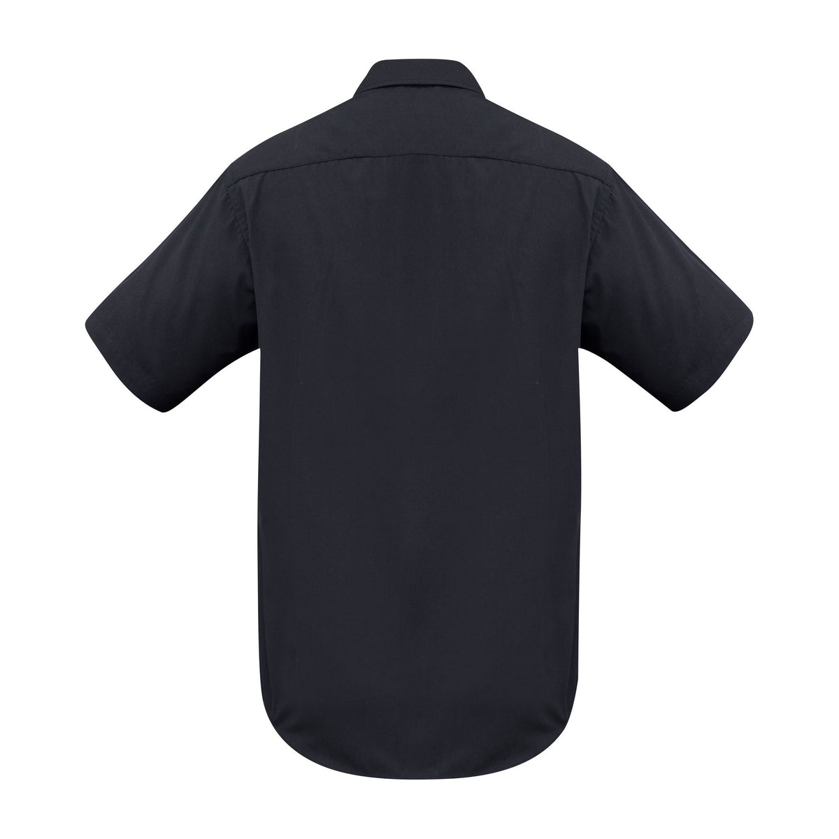 Biz Metro Mens Short Sleeve Shirt SH715 in Black, view 2