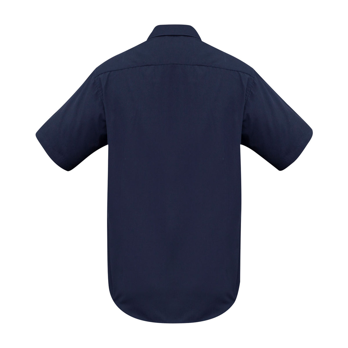 Biz Metro Mens Short Sleeve Shirt SH715 in Navy, view 2