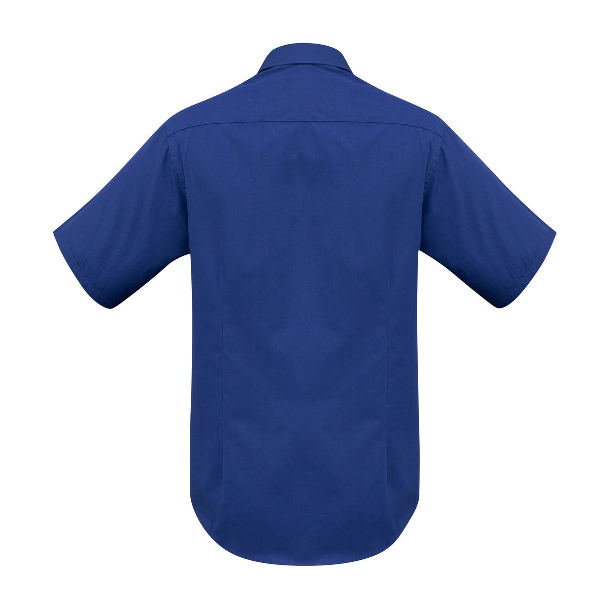 Biz Metro Mens Short Sleeve Shirt SH715 in Royal, view 2