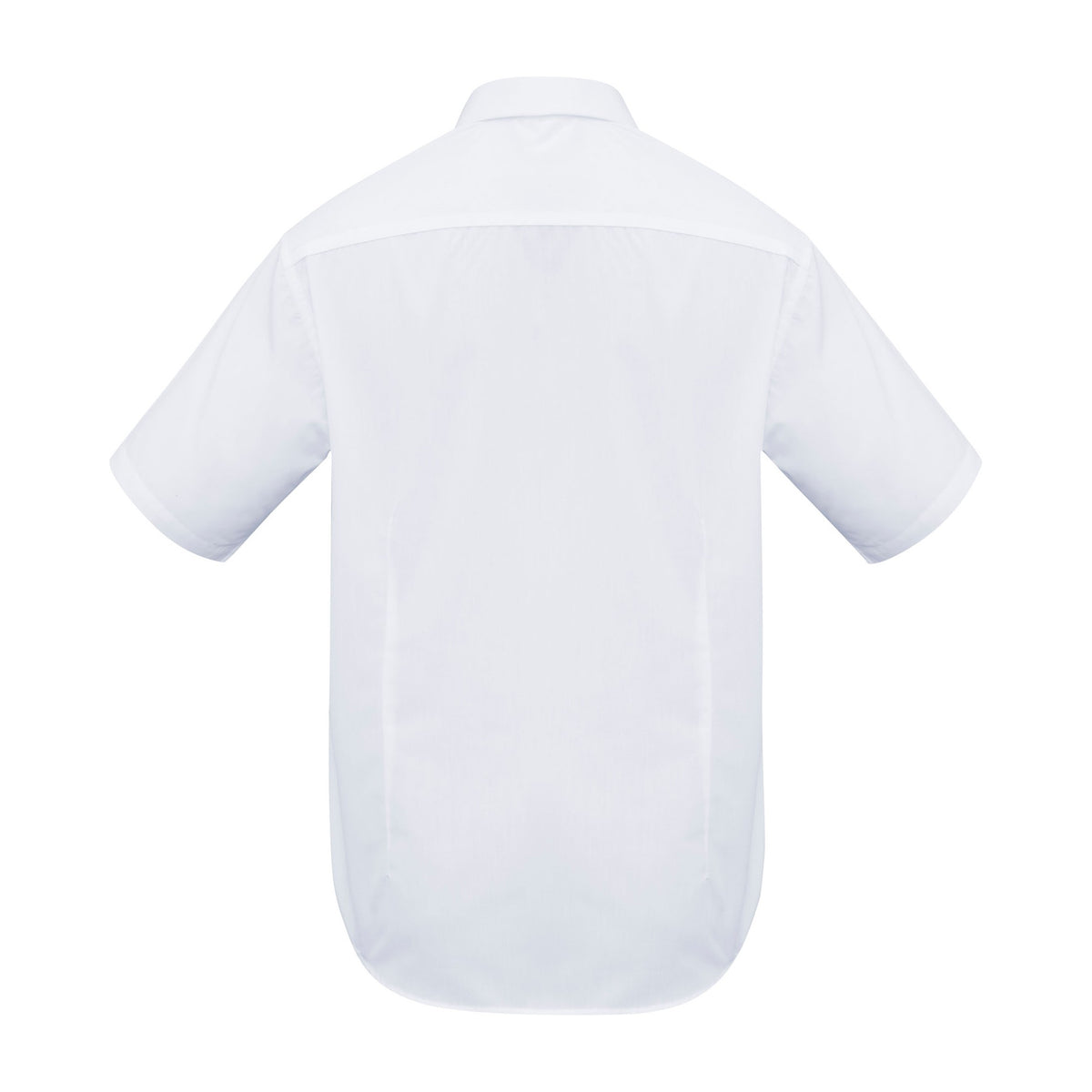Biz Metro Mens Short Sleeve Shirt SH715 in White, view 2