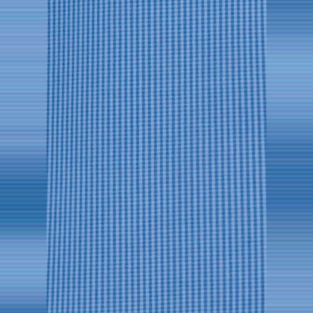 Biz Micro Mens Check Long Sleeve Shirt SH816 in Mid Blue, view 3