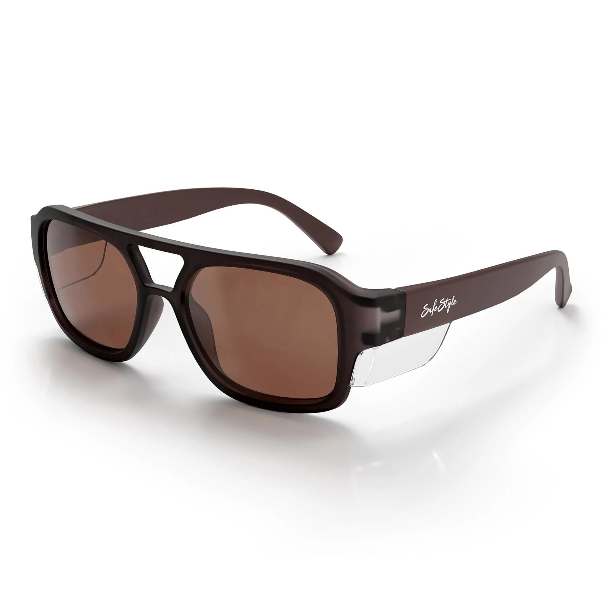 Safe Style Skylines Chocolate Frame Brown Polarised Lens SSK041-140400