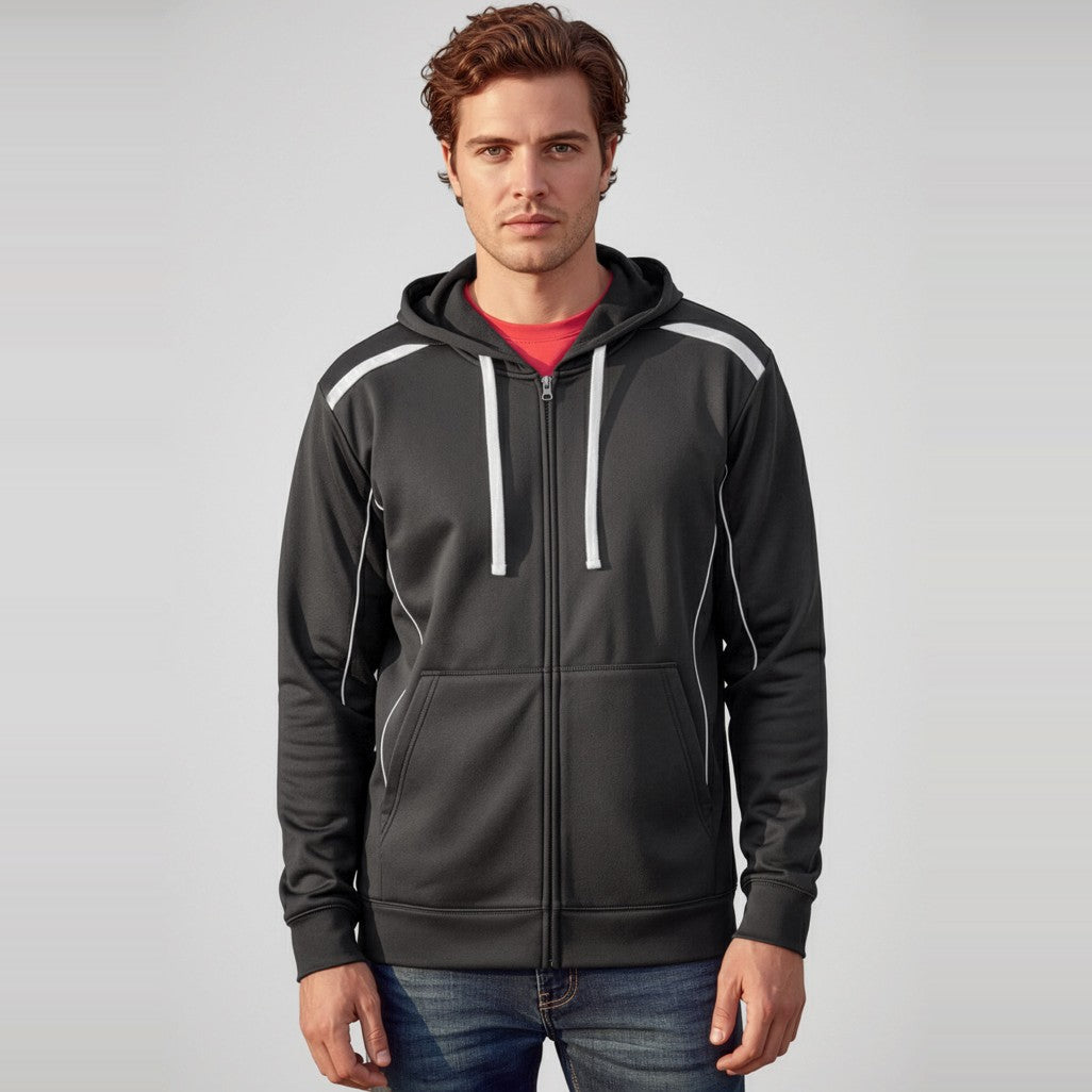 Biz United Mens Hoodie SW310M, worn by model
