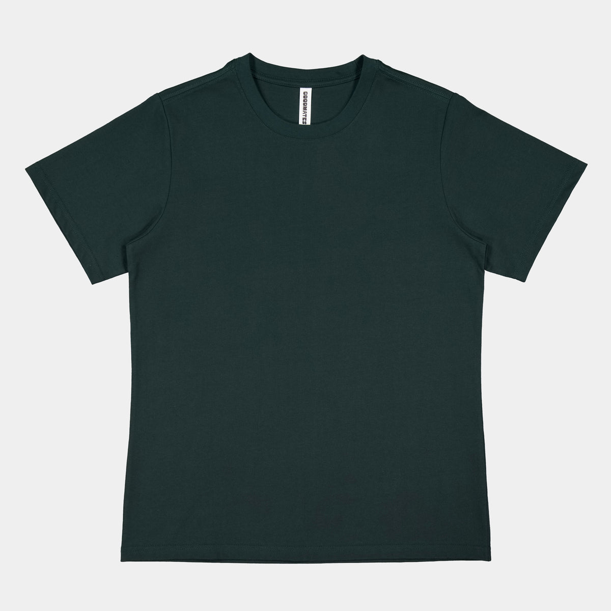 GOODMATES Womens Everyday Short Sleeve Tee X2001W in Scarab Green