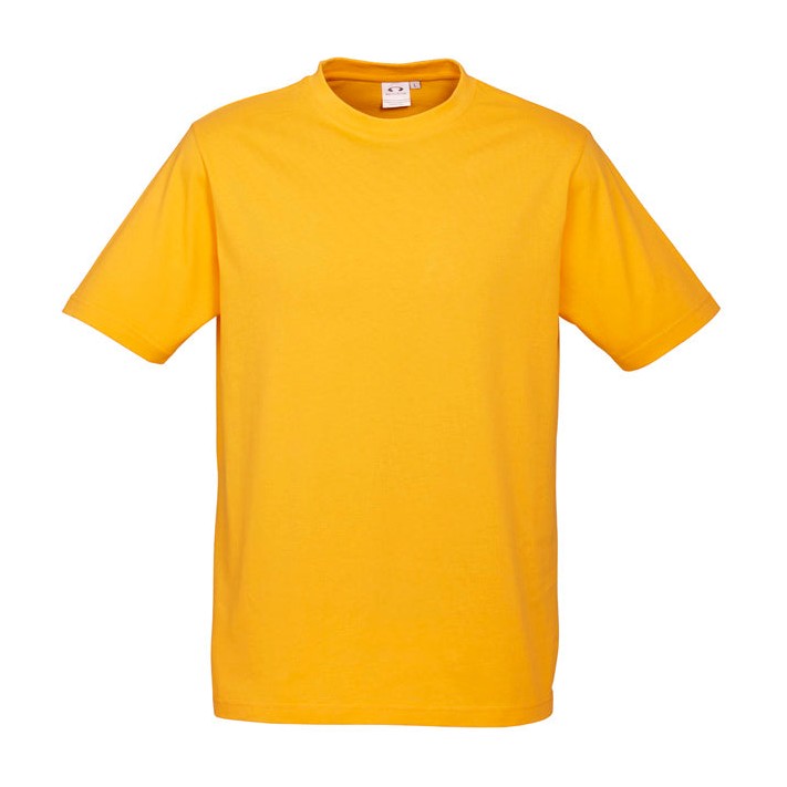 Biz Mens Ice Tee T10012 in Gold