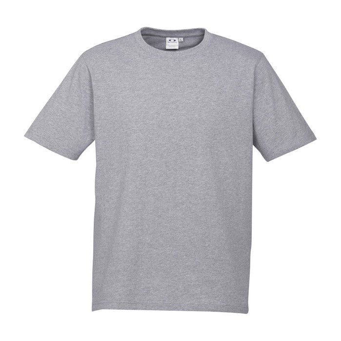 Biz Mens Ice Tee T10012 in Grey Marle